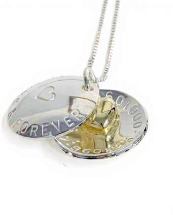 hjärterum namnhalsband