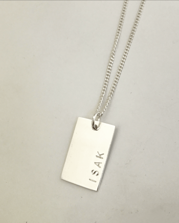 doph necklace with name tag
