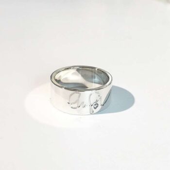 Namnring Pricken över i